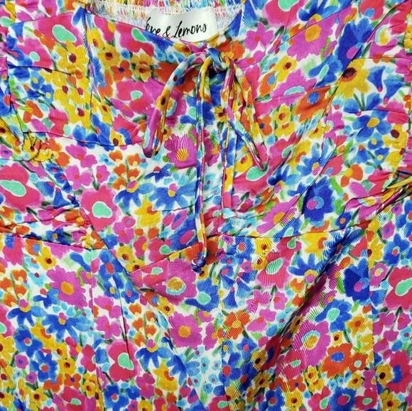 For Love And Lemons Sasha Mini Dress Small - Picture 4 of 6